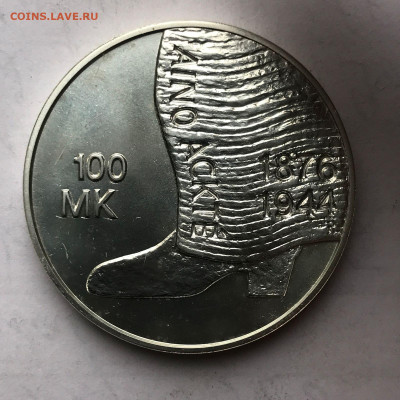 Финляндия 100 марок 2001. Айно Акте. До 07.03.2025. - IMG-20250301-WA0013