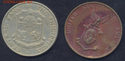 Филиппины 25 центаво 1966 г. 3.03.2025 г. 22 -00 МСК. - Филиппины