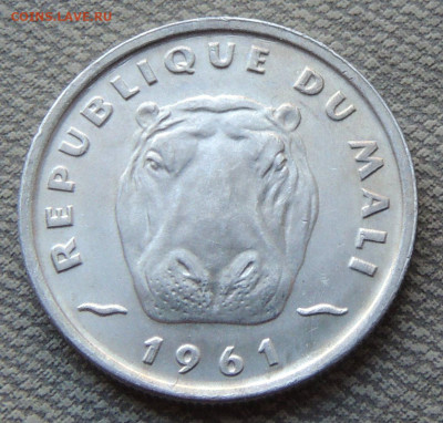 Мали 5 франков 1961 до 05.03.2025 - Мали 5 франков 61 .JPG