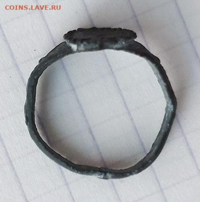 Перстень Жар-птица XVI-XVII вв. до 7.03. - перстень_жар-птица_XVI-XVII_свинцовый-сплав_6