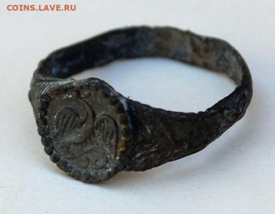 Перстень Жар-птица XVI-XVII вв. до 7.03. - перстень_жар-птица_XVI-XVII_свинцовый-сплав.JPG