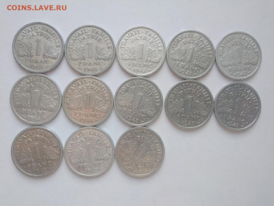 ФИКС Франция 1 франк 1943 до 07.03.2025 22-00 мск - Франция 1 франк 1943