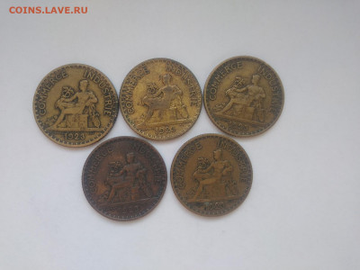 ФИКС Франция 1 франк 1923 до 07.03.2025 22-00 мск - Франция 1 франк 1923