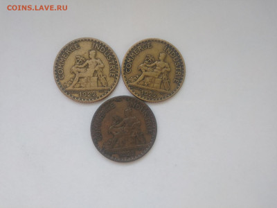 ФИКС Франция 1 франк 1922 до 07.03.2025 22-00 мск - Франция 1 франк 1922