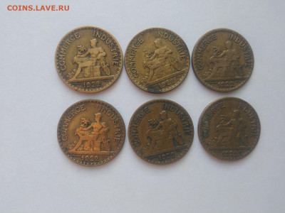 ФИКС Франция 50 сантимов 1922 до 07.03.2025 22-00 м - Франция 50 сантим  1922