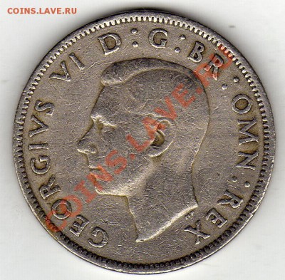 ВЕЛИКОБРИТАНИЯ 2 ШИЛЛИНГА 1948 ДО 09.02.12 В 22МСК (1270) - img976