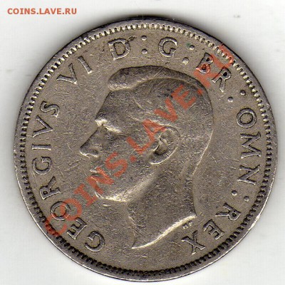 ВЕЛИКОБРИТАНИЯ 2 ШИЛЛИНГА 1950 ДО 09.02.12 В 22МСК (1270) - img978