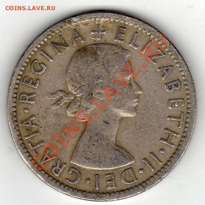 ВЕЛИКОБРИТАНИЯ 2 ШИЛЛИНГА 1956 ДО 09.02.12 В 22МСК (1270) - img982