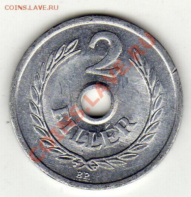 ВЕНГРИЯ 2 ФИЛЛЕРА 1971 ДО 09.02.12 В 22МСК (1270) - img997