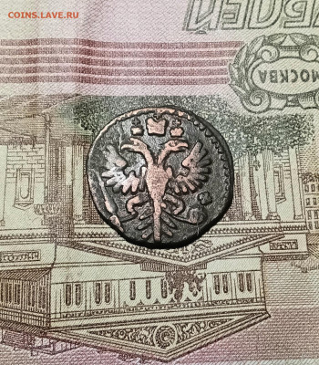 Полушка 1737 года - 20250227_201004