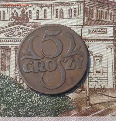 ПОЛЬША 5 ГРОШЕЙ 1928 года До 09.03 - 20250302_190409