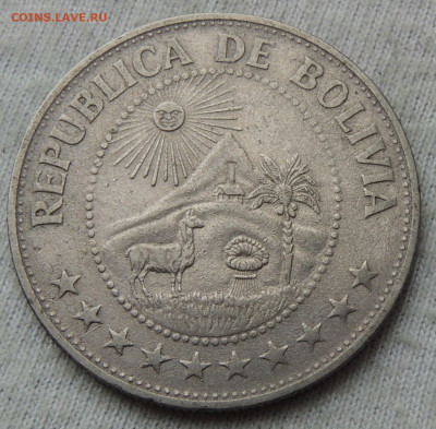 Боливия 1 песо 1974 №2 до 09.03.2025 - Боливия 1 песо 1974 .JPG
