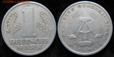 ГДР 1 марка 1956  до 10-03-25 в 22:00 - 9 26 ГДР 1 марка 1956    1245