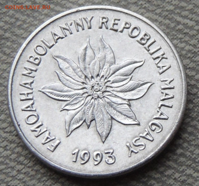 Мадагаскар 1 франк 1993 до 09.03.2025 - Мадагаскар 1 франк 1993 .JPG