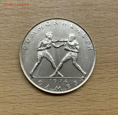 Крона Шайба Самоа 1 Тала 1974 Х Игры Содружества Бокс Спорт - IMG_1395.JPG