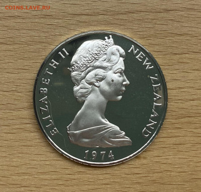 Зеландия 1$ доллар 1974 X Британские Игры Содружества Пруф - IMG_1436.JPG