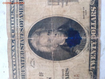 США. 20 долларов, серия 1929 - 20250221_174055