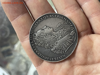 Рубль 1729 года - F27C23A9-FE82-403C-A373-4547CAD1DBD9