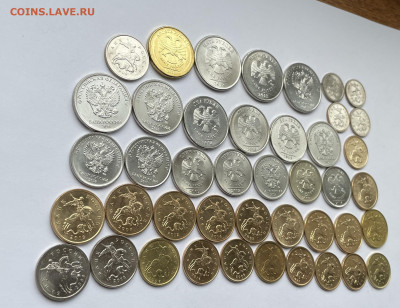 монеты мешковые без оборота 1997-2018 43шт без повторов - IMG_1034.JPG
