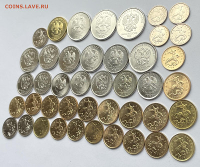 монеты мешковые без оборота 1997-2018 43шт без повторов - IMG_1035.JPG