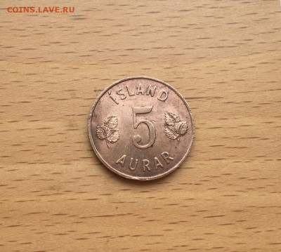 Исландия 5 эйре 1966 - islandija_5_ejre_1966