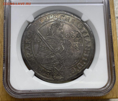 Саксония Талер 1608 Два Брата Кристиан II Иоганн Георг Слаб - saksonija_1_taler_1608_dva_brata_kristian_ii_iogann_georg_i_avgust_serebro_slab_ngc_xf45_redkost_rrr (6)