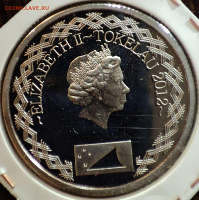 20 центов Токелау 2012 г.,Proof,до 08.03.2025г. 22:00 мск - 1001209935