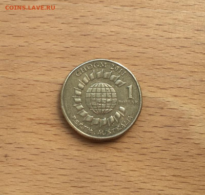 Австралия 1 доллар 2011 Встреча глав правительств Содружеств - avstralija_1_dollar_2011_vstrecha_glav_pravitelstv_sodruzhestva_v_perte