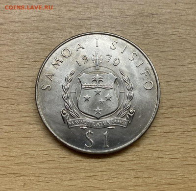Крона Шайба Самоа 1 тала 1970 200 лет путешествиям капитана - krona_shajba_samoa_1_tala_1970_200_let_puteshestvijam_kapitana_kuka (1)