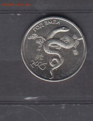 ПМР 2024 1 рубль год змеи до 12 03 - 31