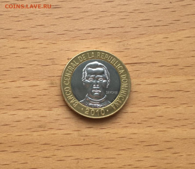 биметалл Доминикана 5 песо 2010 - bimetall_dominikana_5_peso_2010 (1)
