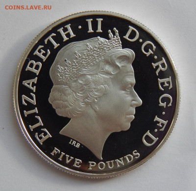 5 фунтов 2009 года.Олимпийские Игры, Лондон 2012. Плаванье - DSCN9596.JPG