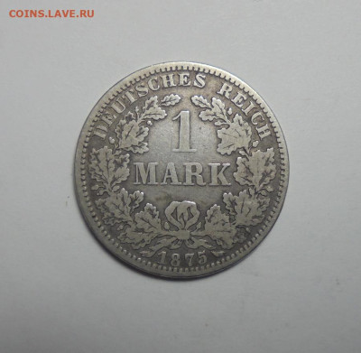 Германия. 1 марка 1875 года. До 13.03.2025 - 01.JPG