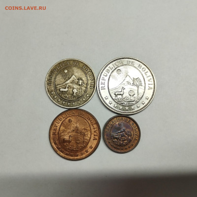 4 старых монеты Боливии, до 12.03.25г. - IMG_20250306_113713