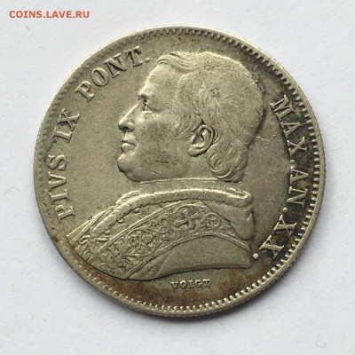 Папска область. 20 байокко 1865. До 17.03.2025. - IMG-20250308-WA0024