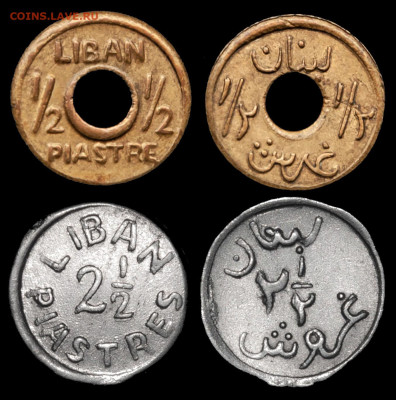 ЗАНИМАТЕЛЬНАЯ НУМИЗМАТИКА - lebanon-1-2-piastres-1941 (1)