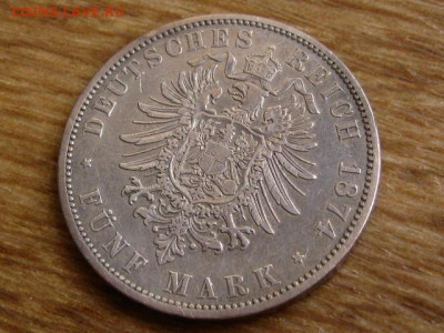Пруссия 5 марок 1874 А до 15.03 в 22.00М - IMG_5150.JPG