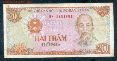 Вьетнам 200 донгов 1987 до 16.03. - Вьетнам_200донгов-1987_лицо