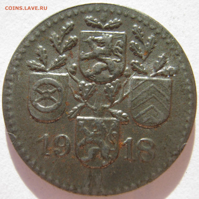 Германия Дибург нотгельд 5 пфеннигов 1918 до 16.03. - IMG_0066.JPG