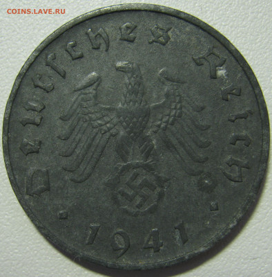  3 рейх 10 рейхспфеннигов 1941 D до 16.03. - IMG_2162.JPG