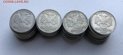 2 рубля 1999 СПМД-40 штук - IMG_7823.JPG