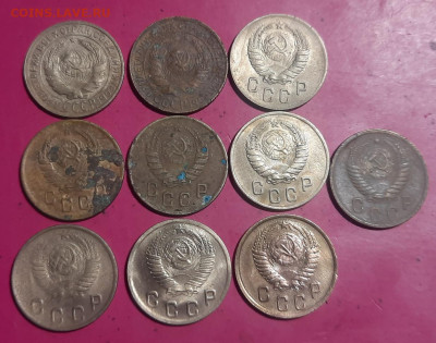 2 копейки 1926-57гг. 10шт - 20250314_174428