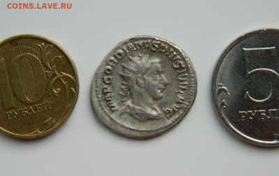 Др. Рим, Император Гордиан III 244 г. С рубля! до 18.03.25 - DSCN5301.JPG