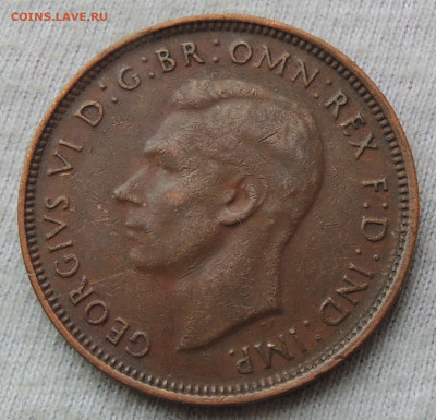 Австралия ½ пенни 1947 до 19.03.2024 - Австралия ½ пенни 47 .JPG