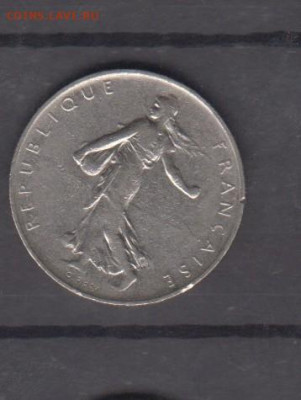 Франция 1965 1 франк до 20 03 - 553а