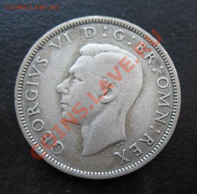 Британия, 1937 2 ш, серебро, до 14.02 в 21-00 мск - 1937 брит