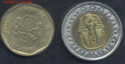 Египет 1 фунт 2005 г. 17.03.2025 г. 22 -00 МСК. - Египет