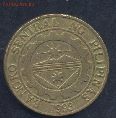 Филиппины 25 сентимо 2003 г.17.03.2025 г. 22 -00 МСК. - Филиппины