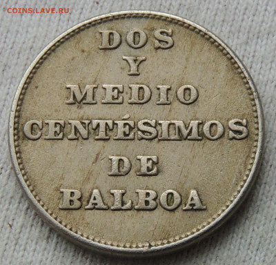 Панама 2½ сентесимо 1940 до 19.03.2025 - Панама 2½ сентесимо 40.JPG