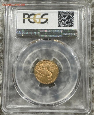 2,5 $ «индеец» 1925- D, pcgs MS62 - IMG_5373